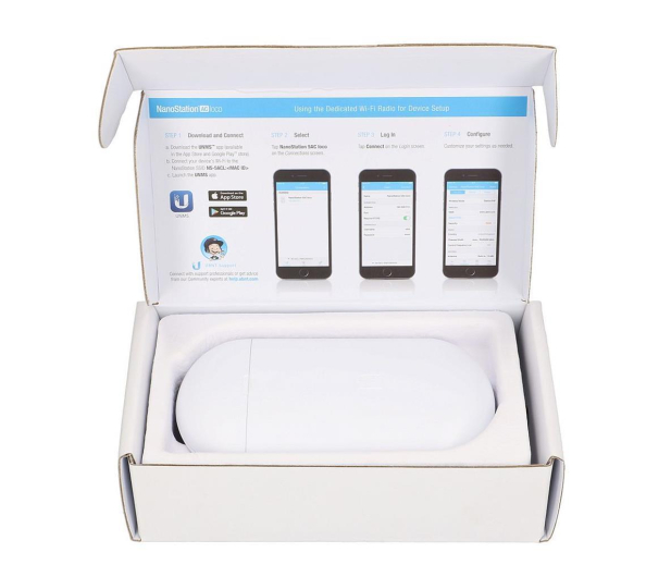Ubiquiti airMAX NanoStation AC Loco 13dBi 5GHz - 430505 - zdjęcie 4